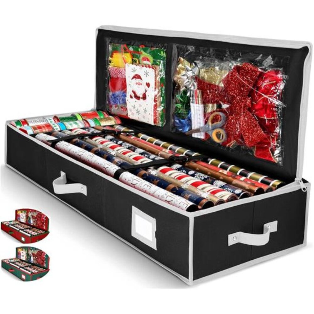 Wrapping Paper Organizer Storage for Christmas Gifts Wrapping Paper (6 Colors)